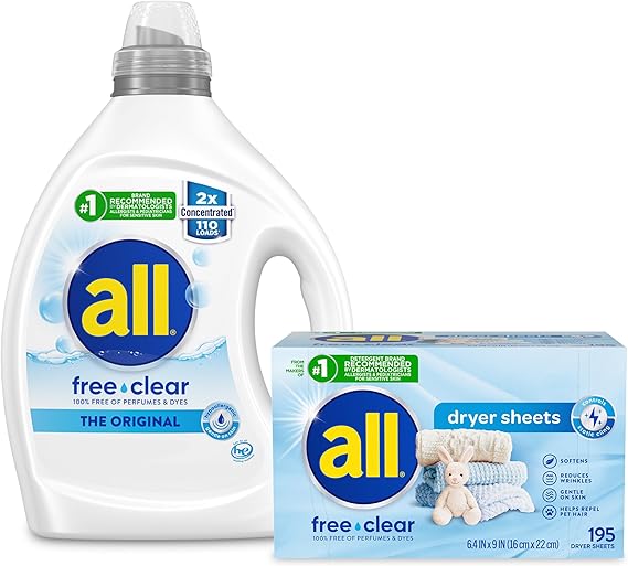 Bundle of all Liquid Laundry Detergent