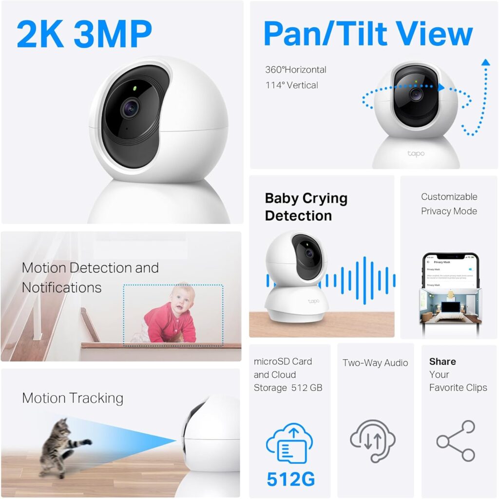 Baby monitor with camera