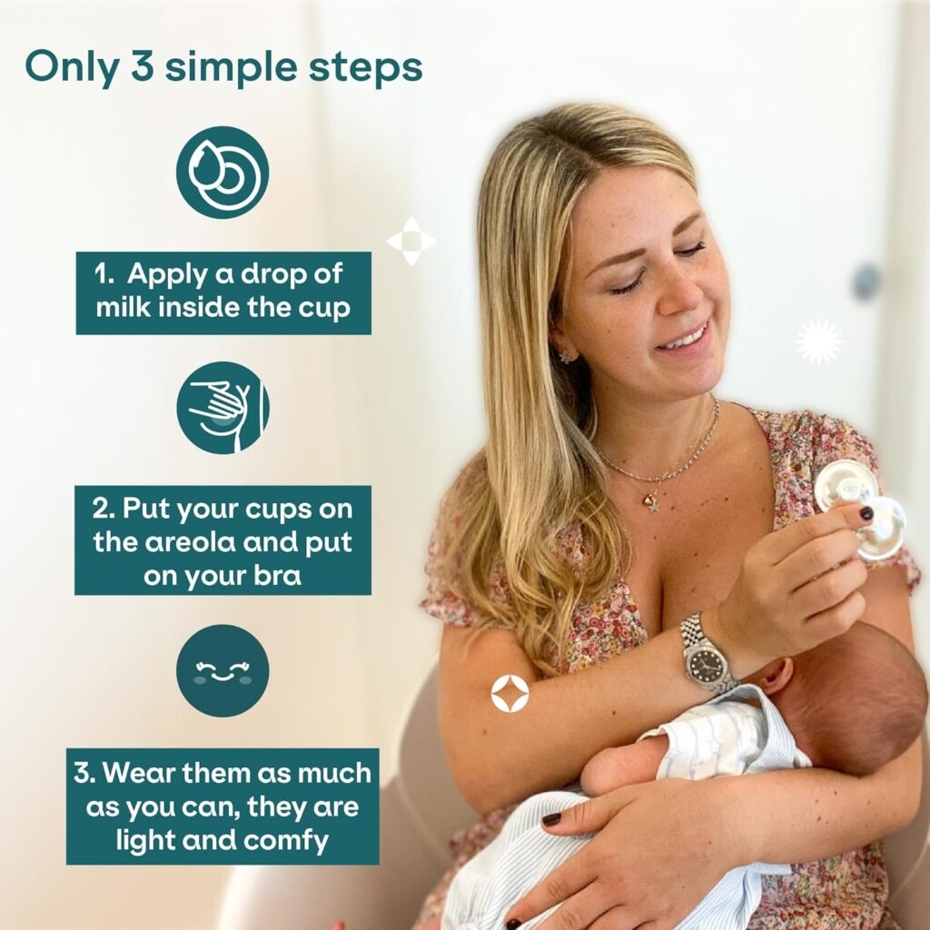 Koala Babycare The Original Silver Nursing Cups